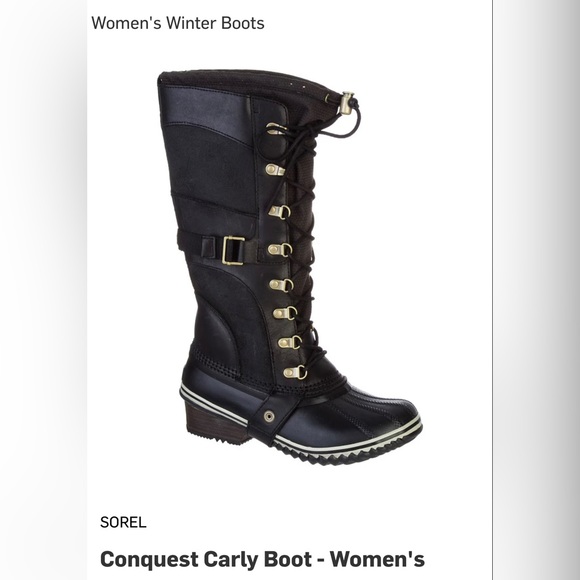 Sorel Shoes - Sorel Conquest Carly Boot - Women's Size 7.5